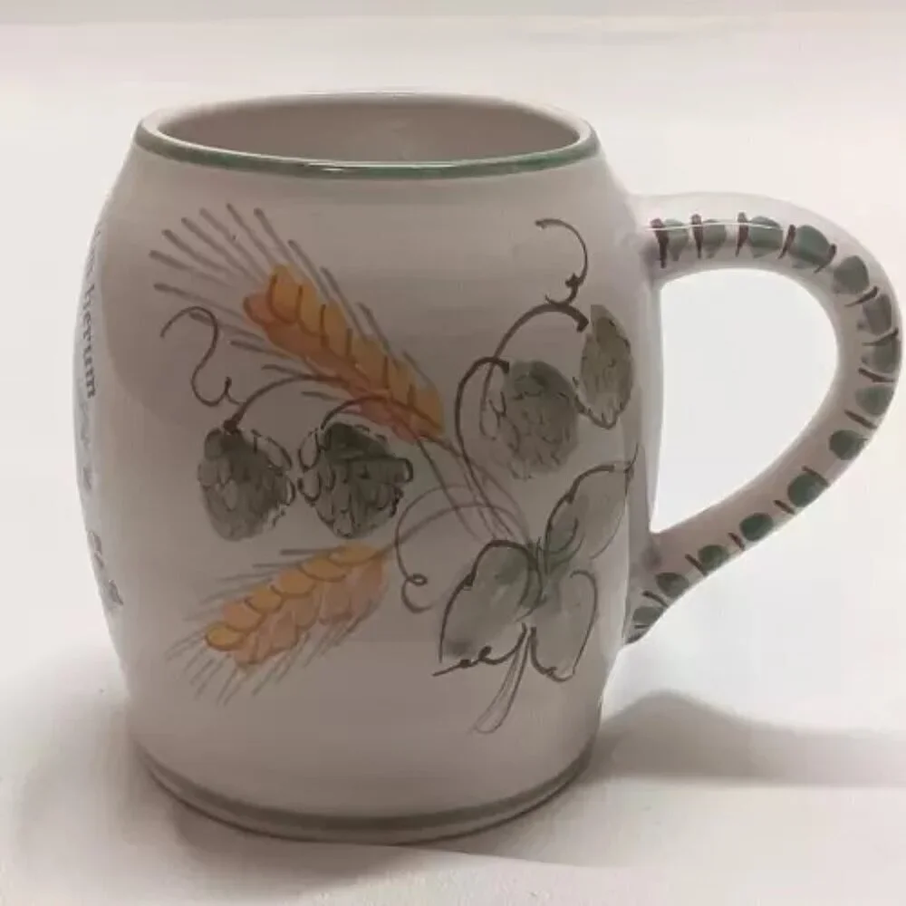 Beer Mug Ulmer Keramik Munster Ceramic Bier Stein Early Logo Germany Vintage EUC